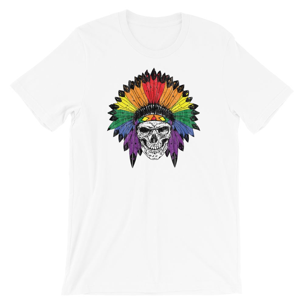 Skull in Pride Headdress