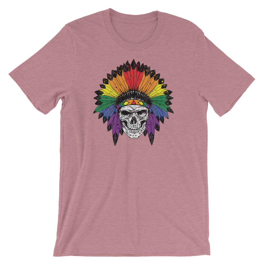 Skull in Pride Headdress