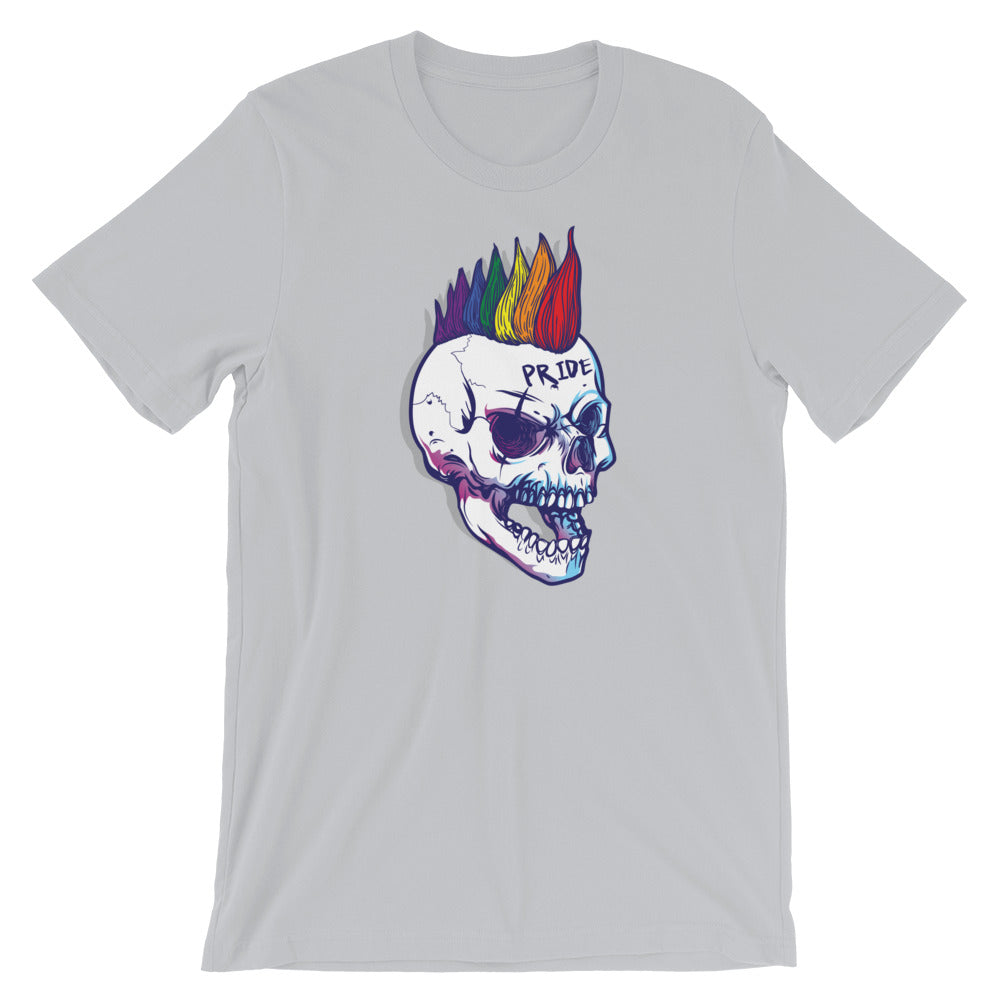 Punk Skull with Pride Mohawk