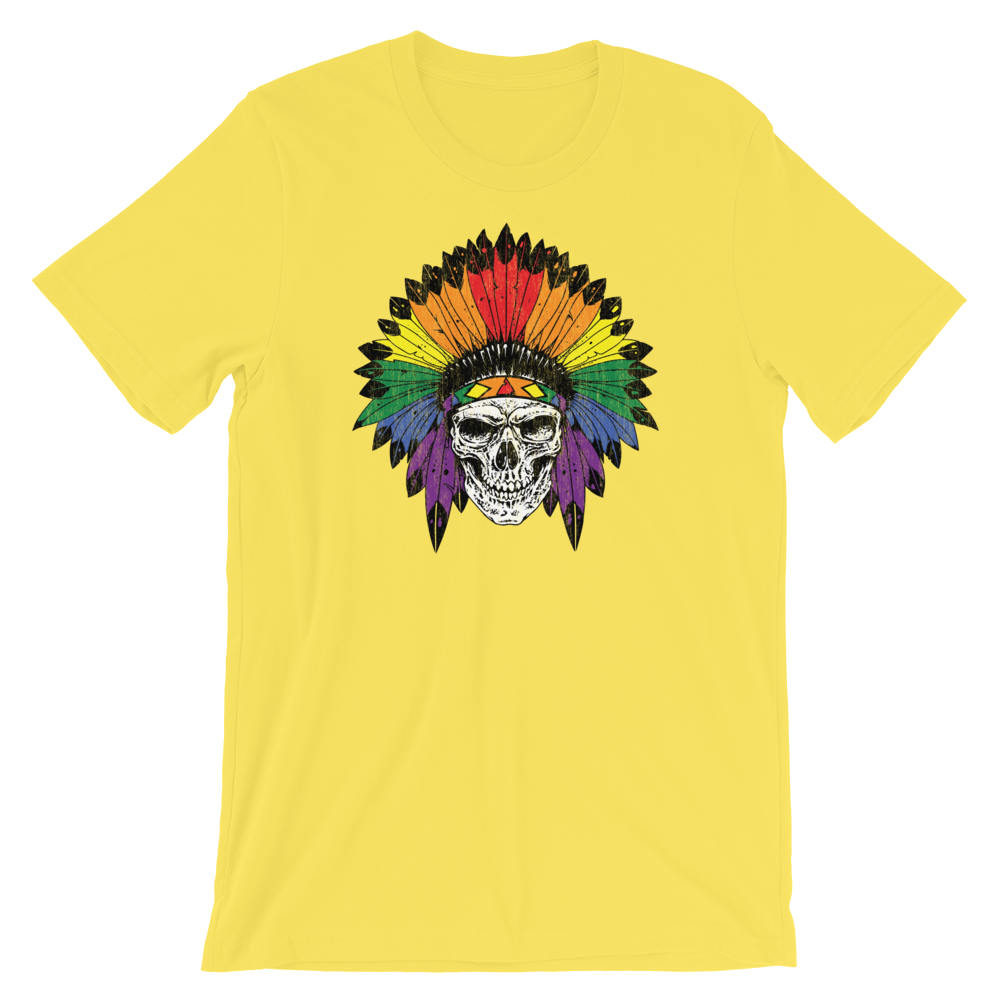 Skull in Pride Headdress