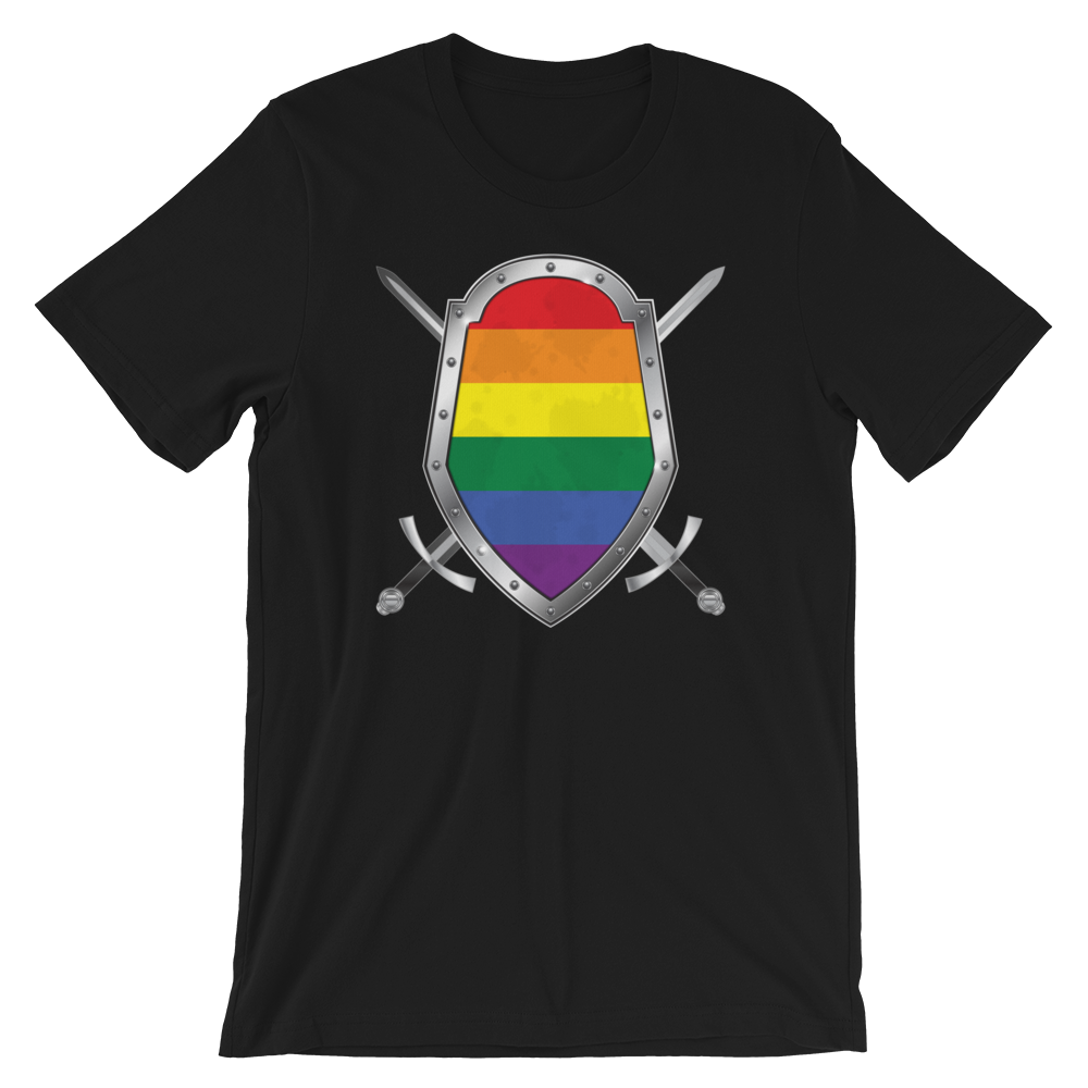Rainbow Pride Shield