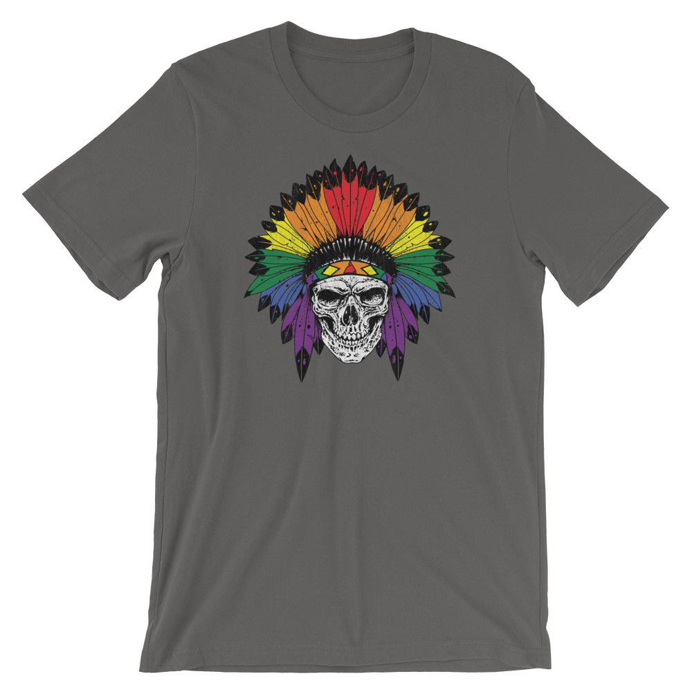 Skull in Pride Headdress