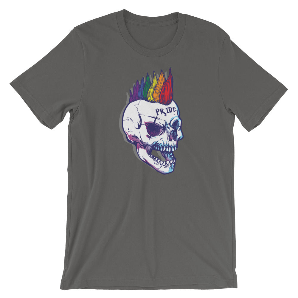 Punk Skull with Pride Mohawk
