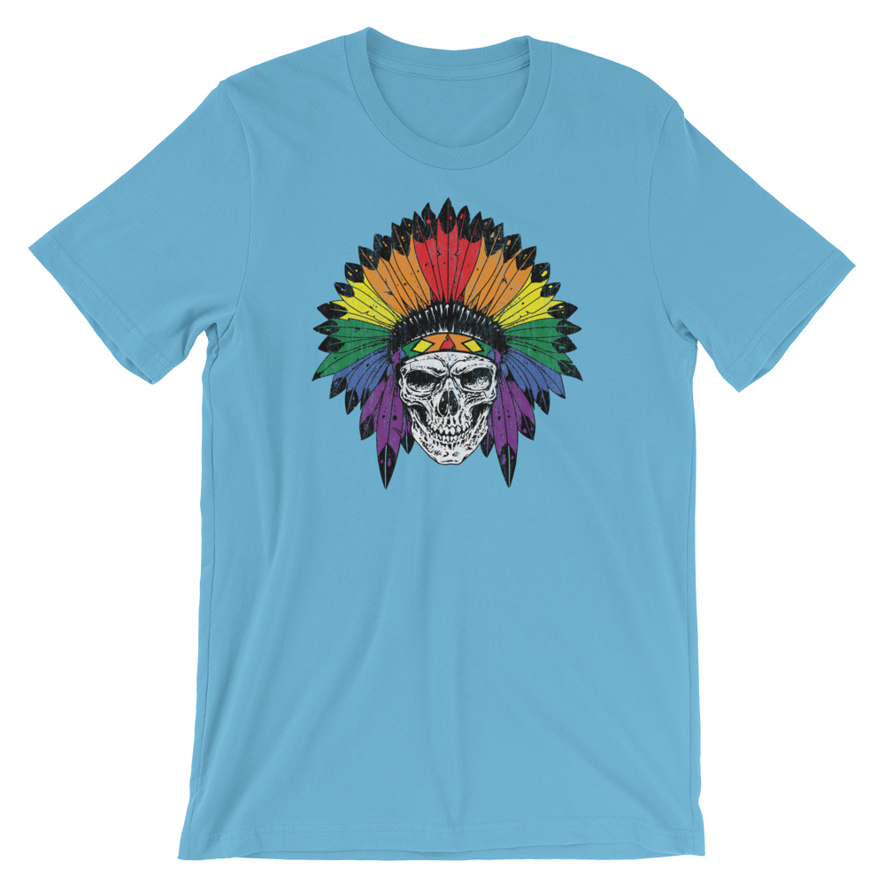 Skull in Pride Headdress