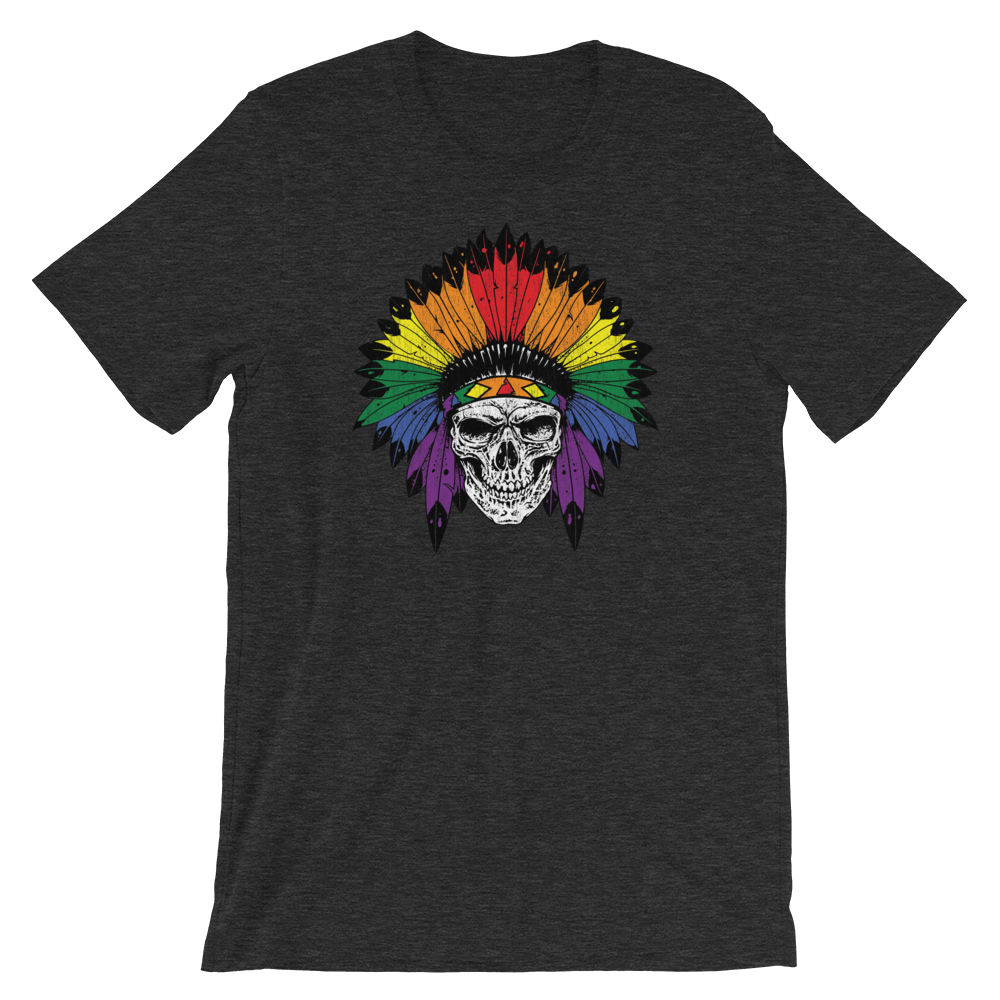 Skull in Pride Headdress